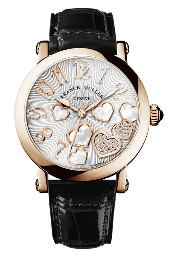 Franck Muller Trái Tim Tròn 8032 QZ HEART REL 2CO CD (5N)