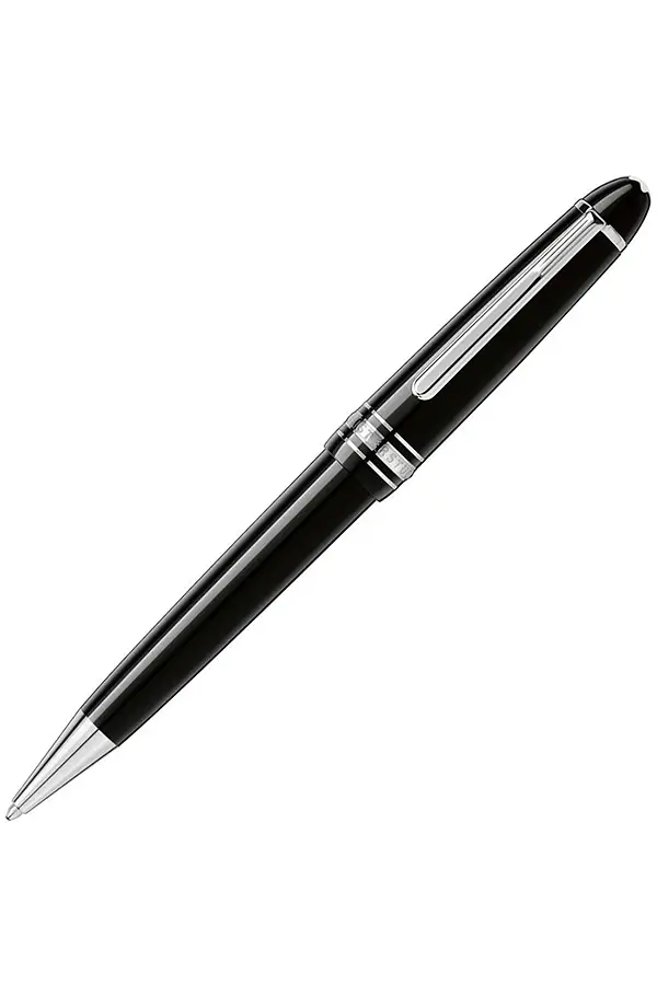 Bút bi Montblanc Meisterstück Midsize mạ bạch kim MB132491