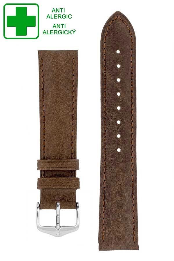 Dây đeo Hirsch Camelgrain Pro Skin L 01009015-2-20