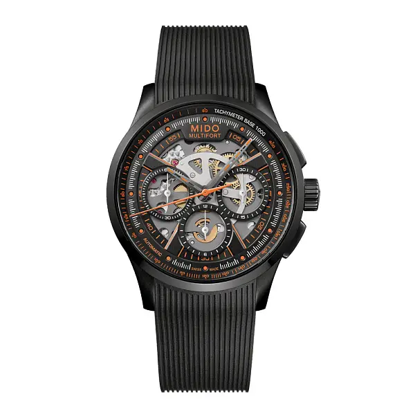 Đồng hồ chronograph khung xương đa chức năng Multifort M038.662.37.050.00