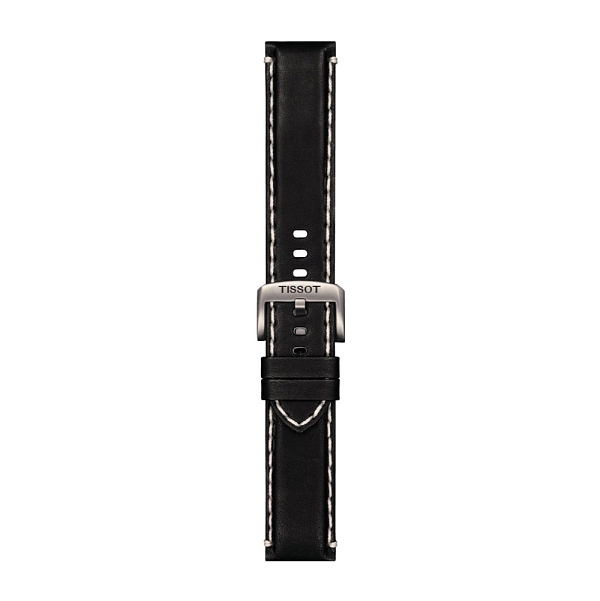 Dây đeo da màu đen Tissot 22 mm T852.044.982