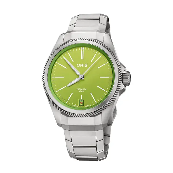 Oris ProPilot X Phiên bản Kermit 01 400 7778 7157 - Bộ sản phẩm