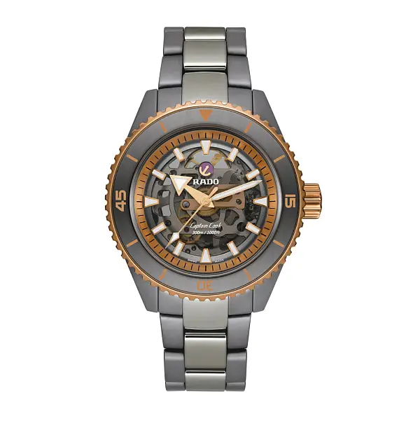 Rado Captain Cook Cao Cấp Gốm Skeleton R32148162