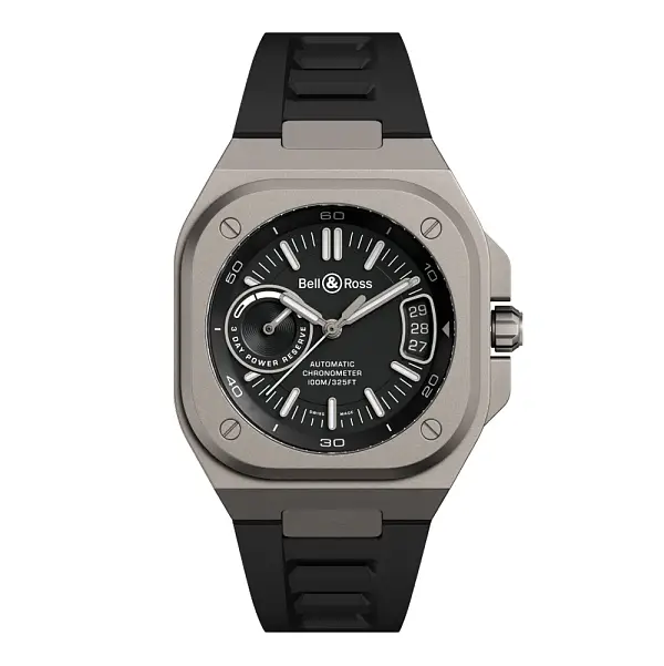Bell &amp; Ross BR-X5 Titanium Đen BRX5R-BL-TI/SRB