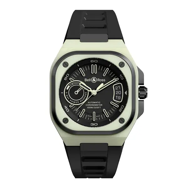 Bell &amp; Ross BR-X5 Green Lum BRX5R-LUM-TC/SRB