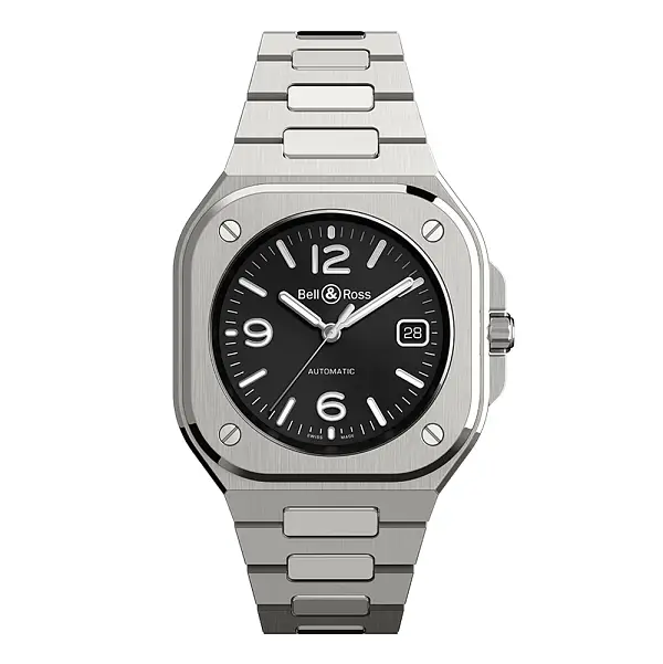 Bell &amp; Ross BR 05 Thép Đen BR05A-BL-ST/SST