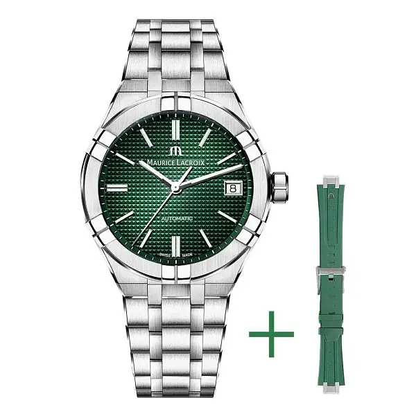 Maurice Lacorix Aikon Tự động hiển thị ngày 39mm AI6007-SS00F-630-D