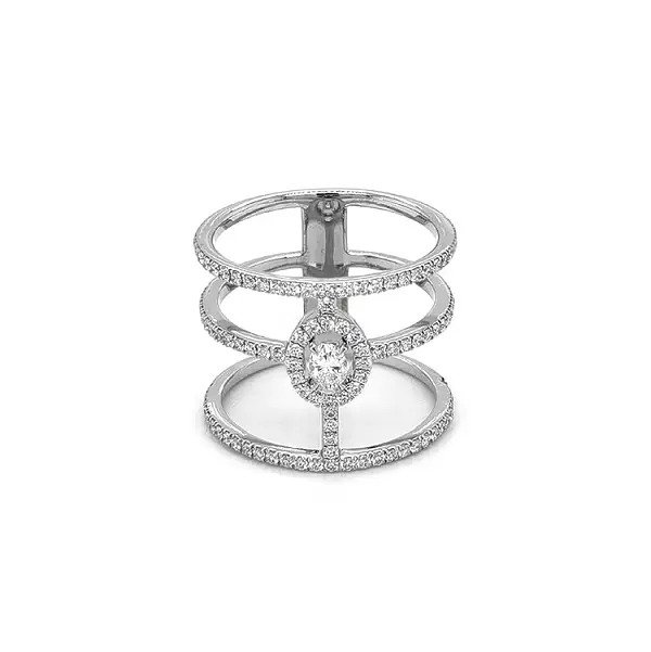 Nhẫn vàng đính kim cương