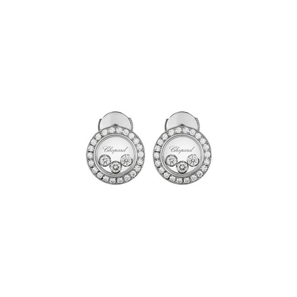 Vòng tai vàng Chopard Happy Diamonds 83A018-1201