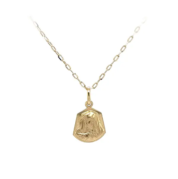 Mặt dây chuyền vàng hình Đức Mẹ Đồng Trinh Maria