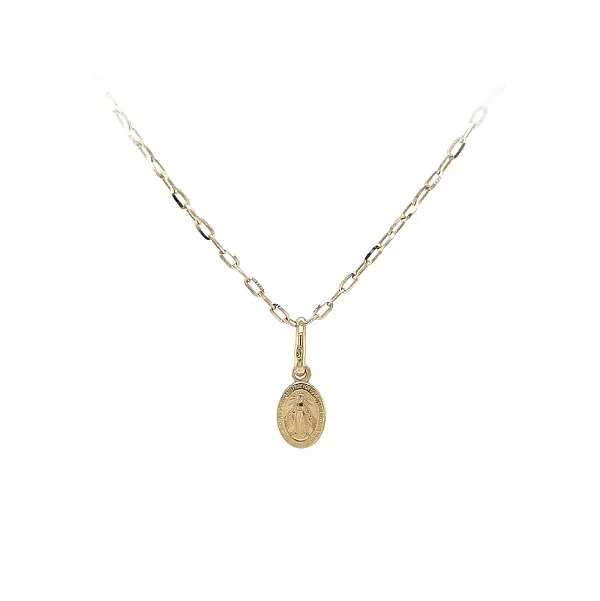 Mặt dây chuyền vàng với hình ảnh tinh xảo của Đức Mẹ Đồng Trinh