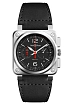 Bell &amp; Ross Thép Đen BR0394-BLC-ST/SCA