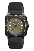 Bell &amp; Roll BR 03-92 Diver Quân sự BR0392-D-KA-CE/SRB