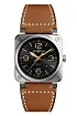 Bell &amp; Ross BR 03-92 Golden Heritage BR0392-GH-ST/SCA
