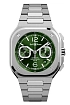 Bell &amp; Ross BR 05 Chrono Xanh Thép BR05C-GN-ST/SST