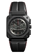 Bell &amp; Ross BR 03-94 Blacktrack BR0394-BTR-CE/SCA