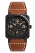 Bell &amp; Ross BR-03 Heritage BR03A-HER-CE/SCA