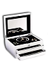 Hộp đựng trang sức Buben &amp; Zorweg Cosmopolitan Piano Trắng