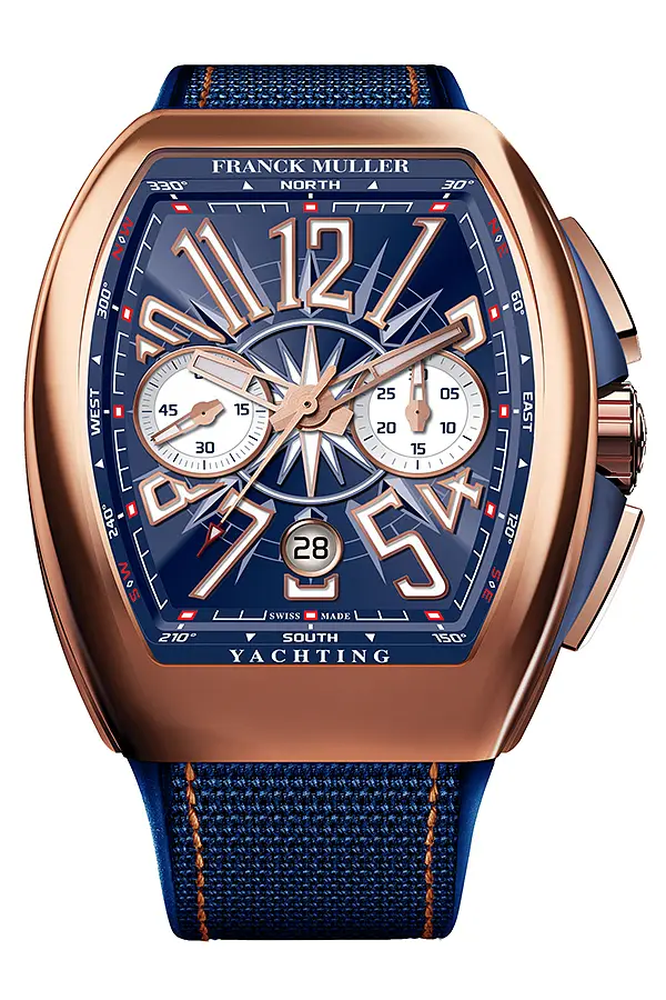 Franck Muller Vanguard Yachting V 45 CC DT YACHTING BL 5N