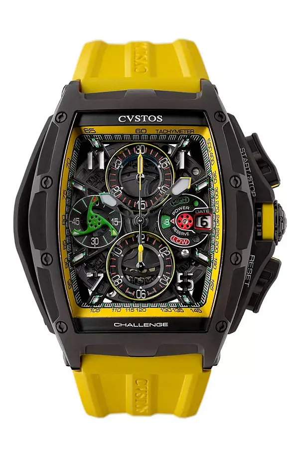 Cvstos Chrono Black Steel Vàng B00107.4102001