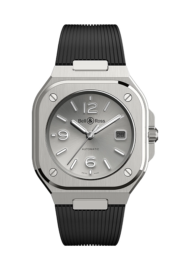 Bell &amp; Ross BR 05 Thép xám BR05A-GR-ST/SBR 0,010 g