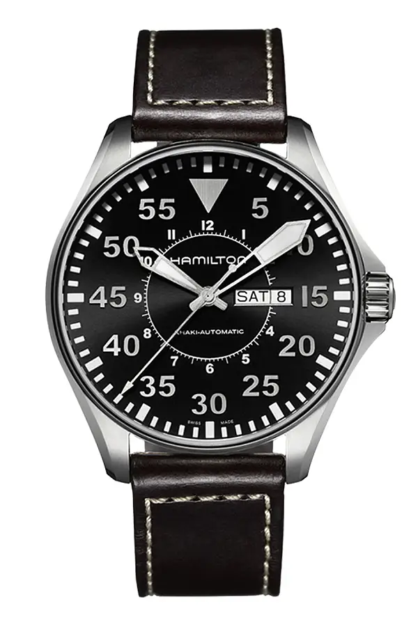 Hamilton Khaki Aviation Ngày và Ngày trong Tuần Tự động H64715535