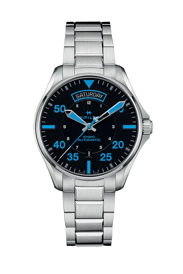 Hamilton Khaki Aviation Pilot Ngày-Tháng Air Zermatt Tự động H64625131