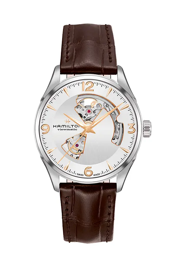 Hamilton Jazzmaster Mặt Trái Tim Mở Tự Động H32705551