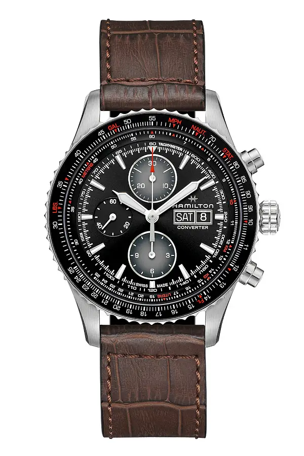 Hamilton Khaki Aviation Converter Đồng hồ bấm giờ tự động H76726530