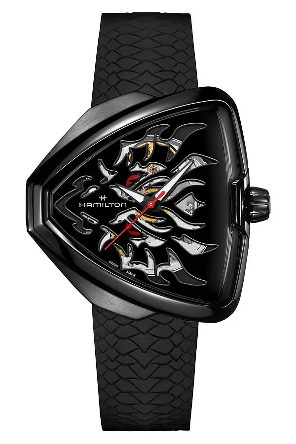 Hamilton Ventura Elvis80 Xe hơi khung xương H24535332