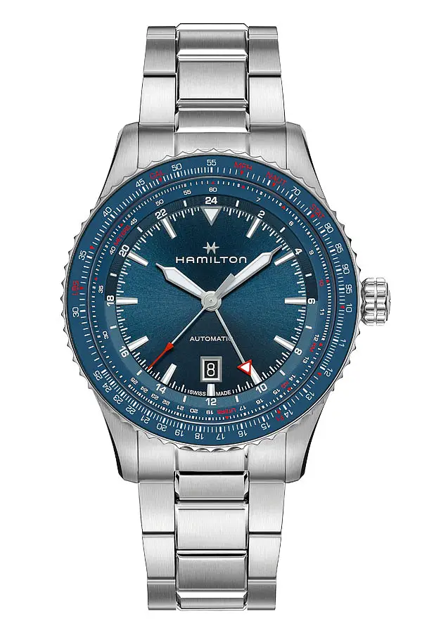 Hamilton Khaki Aviation Cpnverter Đồng hồ tự động GMT H76715140