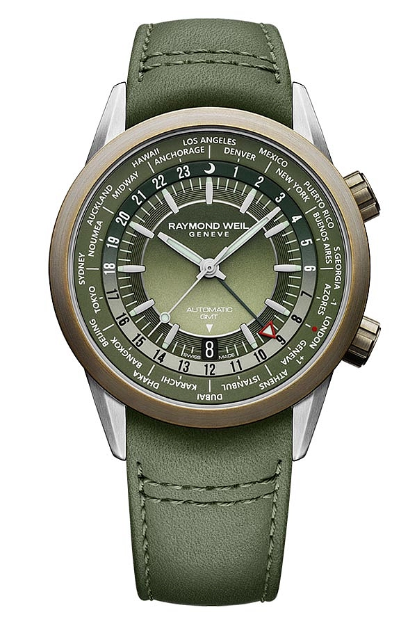 Raymond Weil Freelancer GMT Worldtimer 2765-SBC-52001