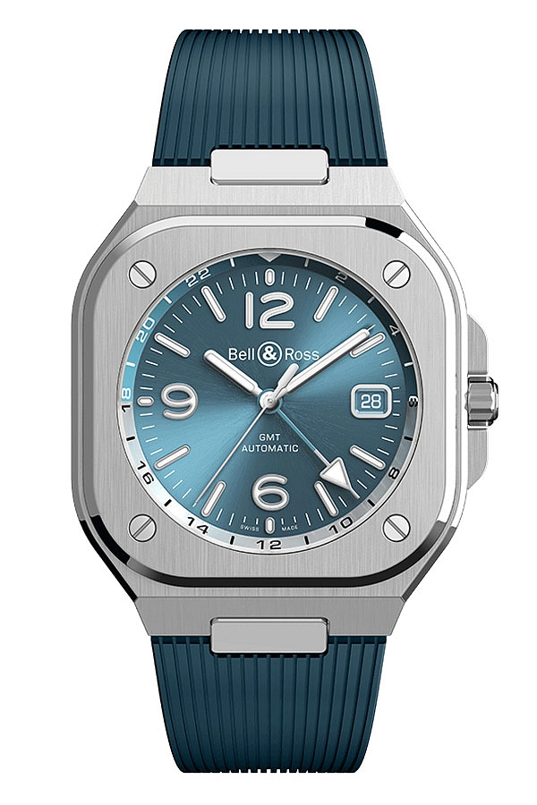 Bell &amp; Ross BR 05 GMT Xanh Bầu Trời BR05G-PB-ST/SRB