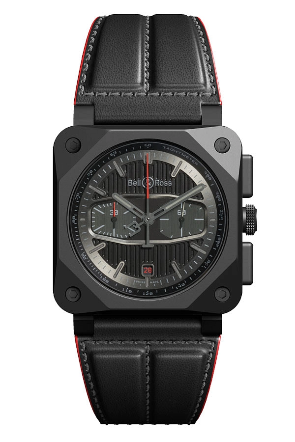 Bell &amp; Ross BR 03-94 Blacktrack BR0394-BTR-CE/SCA