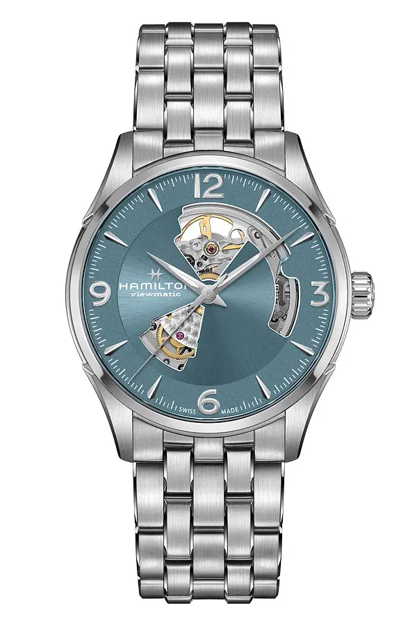 Hamilton Jazzmaster Mặt Trái Tim Mở Tự Động H32705142