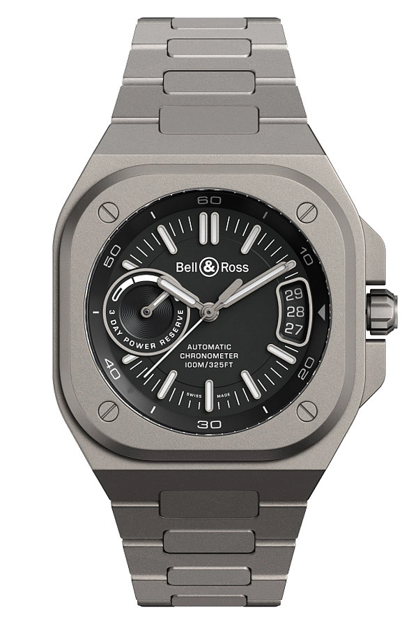 Bell &amp; Ross BR-X5 Titanium Đen BRX5R-BL-TI/STI