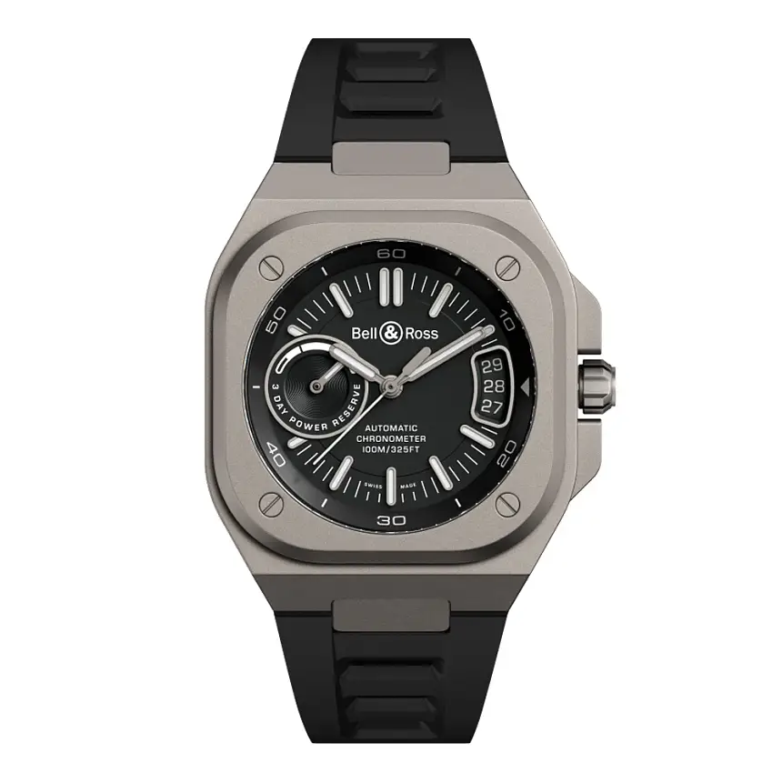 Bell &amp; Ross BR-X5 Titanium Đen BRX5R-BL-TI/SRB