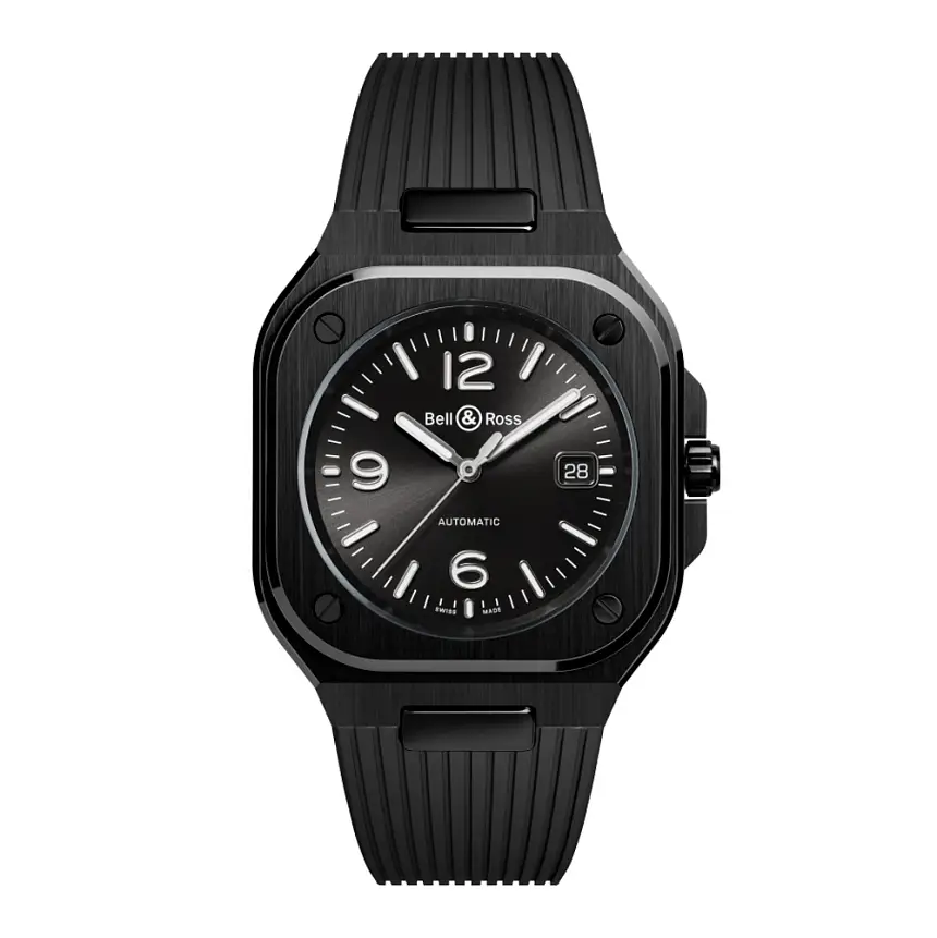 Bell &amp; Ross BR 05 Đen Gốm BR05A-BL-CE/SRB
