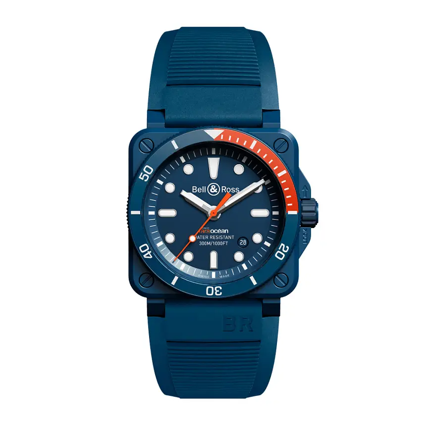 Bell &amp; Ross BR 03-92 Diver Tara BR0392-D-TR-CE/SRB