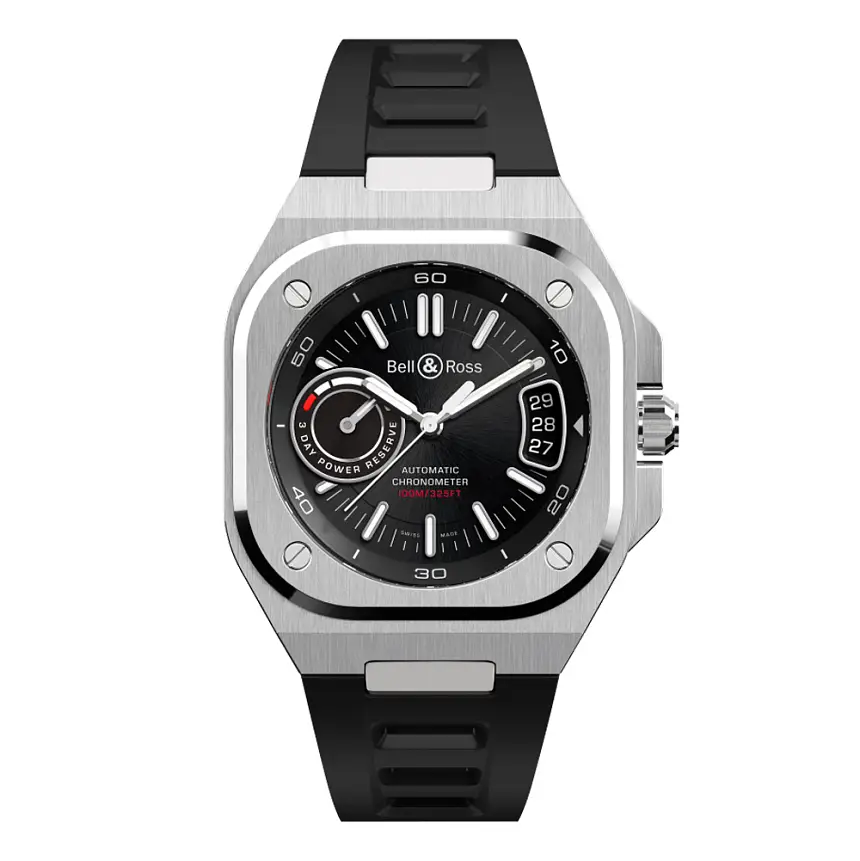 Bell &amp; Ross BR-X5 Thép Đen BRX5R-BL-ST/SRB