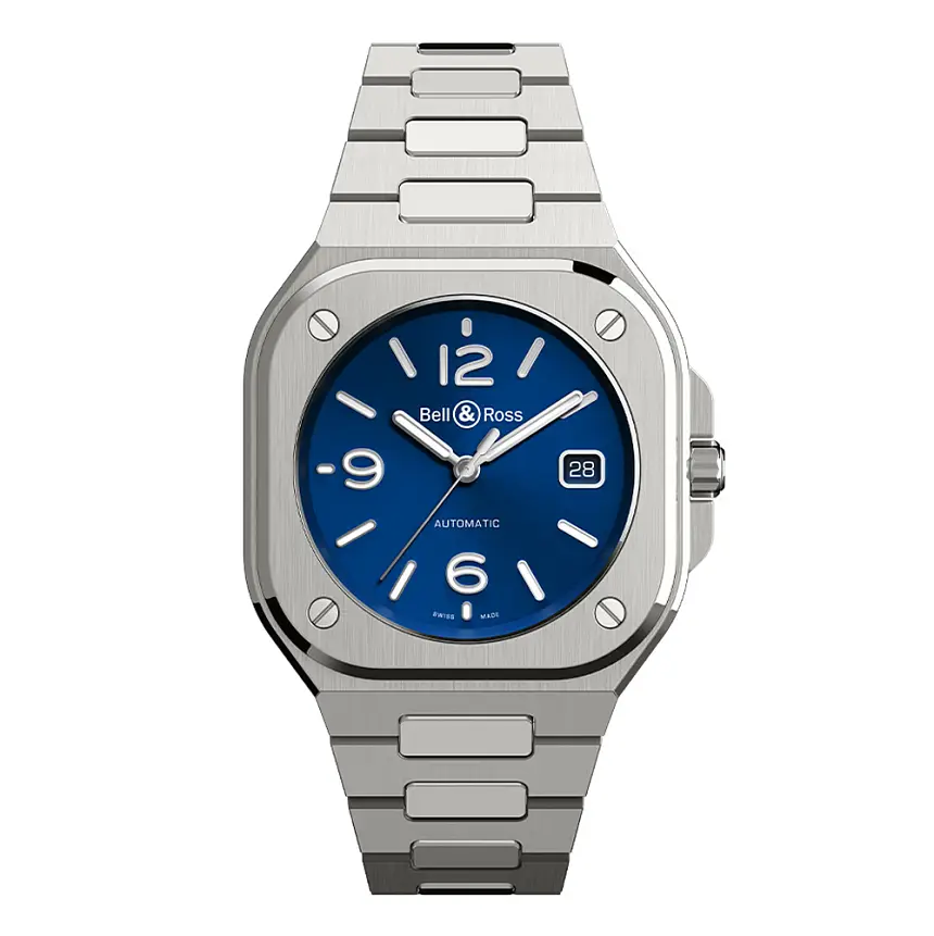 Bell &amp; Ross BR 05 Thép Xanh BR05A-BLU-ST/SST