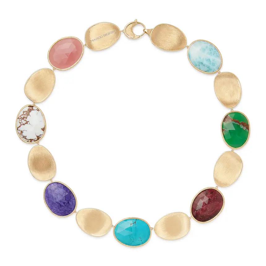 Vòng cổ Marco Bicego Lunaria bằng vàng CB2636 MIX2 Y