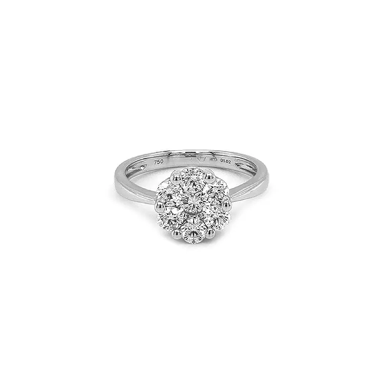 Nhẫn vàng đính kim cương