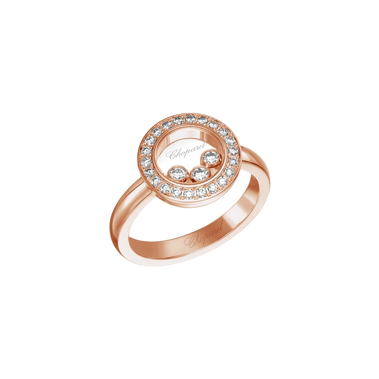 Nhẫn vàng Chopard Happy Diamonds 82A018-5216