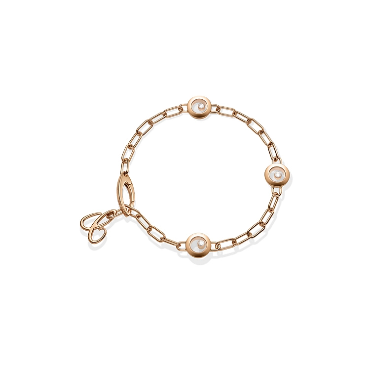 Vòng tay vàng Chopard Happy Diamonds 85A117-5010