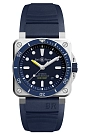 Bell &amp; Ross Diver Xanh BR0392-D-BU-ST/SRB
