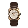 Bell &amp; Ross Diver Trắng Đồng BR0392-D-WH-BR/SCA