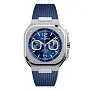 Bell &amp; Ross BR 05 Chrono Thép Xanh BR05C-BLU-ST/SRB