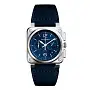 Bell &amp; Ross Blue Steel BR0394-BLU-ST/SCA