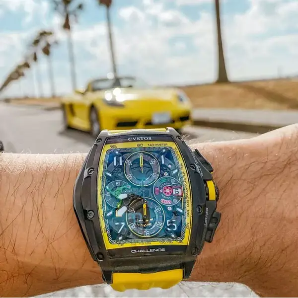 Cvstos Chrono Black Steel Vàng B00107.4102001